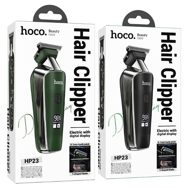 Фото - Машинка для стрижки волос HOCO HP23 Black (6942007623773)